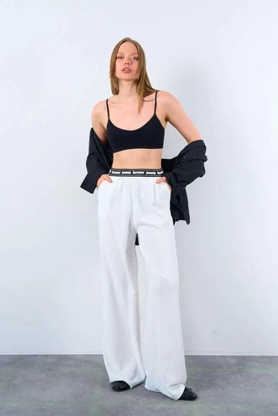 Dubayi Pantolon - Ekru