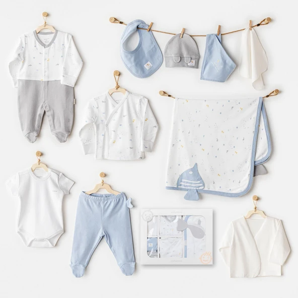 Erkek Bebek Hastane Çıkışı 10 Parça AC25601 ürün görseli