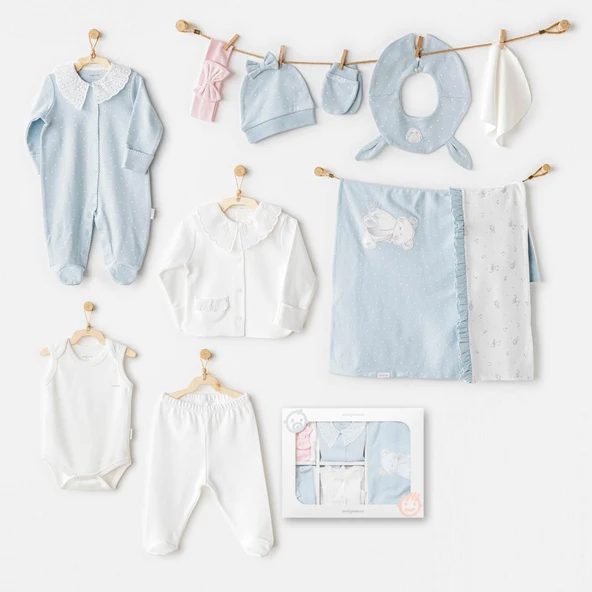 Kız Bebek Hastane Çıkışı 10 Parça AC25651