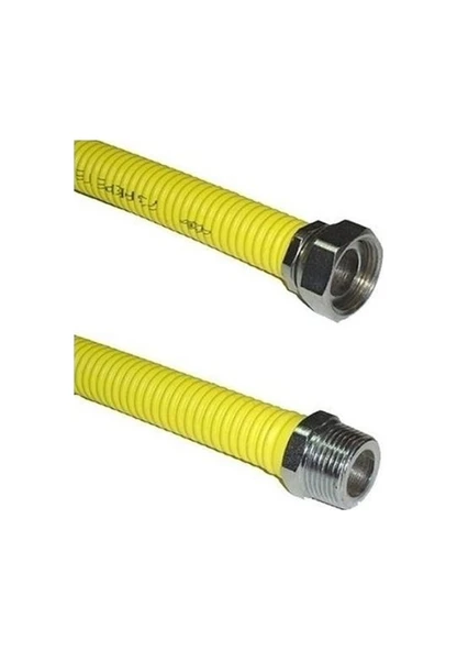 Kombi Makaronlu Doğalgaz Bağlantı Flexi 3/4-3/4 ( 50 Cm)
