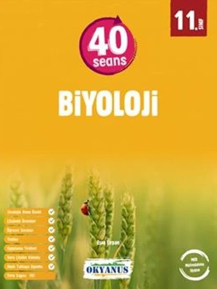Okyanus Yayınları 11. Sınıf 40 Seans Biyoloji