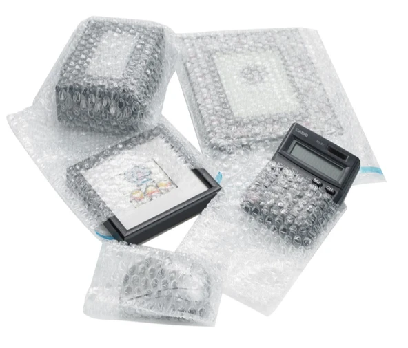 Balonlu Patpat Torba, Bantlı Baloncuklu Torba 10Cm x 15Cm + 5Cm (50 Adet) - Resim 3