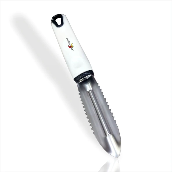 Profesyonel Paslanmaz Çelik Çekirdek Çıkartıcı Meyve Sebze İçi Boşaltıcı Kesici Kabuk Soyucu Testere - 3