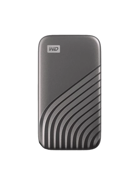 WD My Passport 500GB 2.5"  WDBAGF5000AGY-WESN USB-C 3.2 Taşınabilir SSD Space Grey - 2