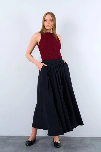 Cepli Etek - Siyah - 2