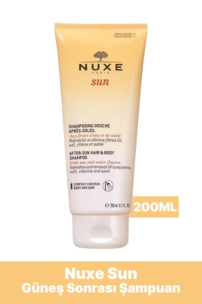 Nuxe Sun Güneş Sonrası Şampuan 200 ml