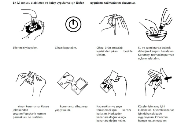 GoPro Hero 13 Black Uyumlu 3'er Adet Ekran Koruyucu  Nano Jelatin Koruma - 7