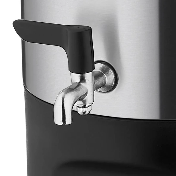 KORKMAZ A841 ÇAYŞEF SEMAVER INOX/SATİN - 3