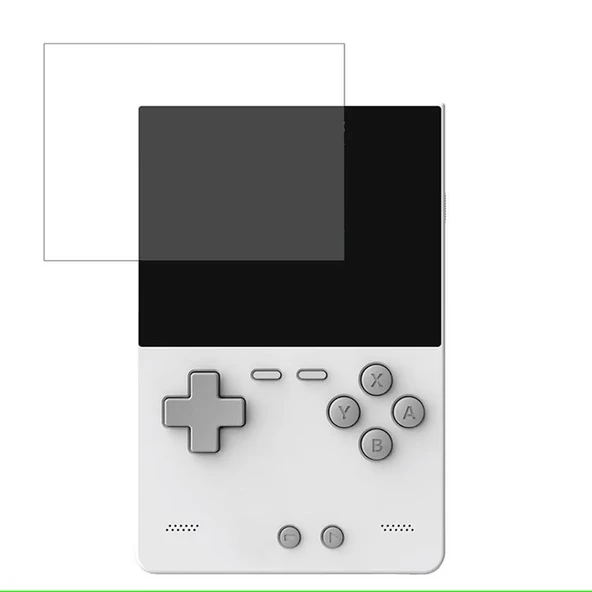 Trimui Brick Retro El Tipi Oyun Konsolu Uyumlu 2 Adet Ekran Koruyucusu Nano Jelatin - Resim 5