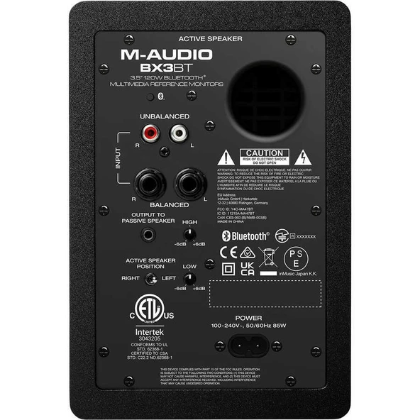 BX3 BT Bluetooth Referans Hoparlör (Çift) - 3