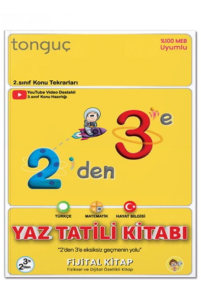 Tonguç 2 den 3 e Hazırlık Kitabı Tonguç Akademi