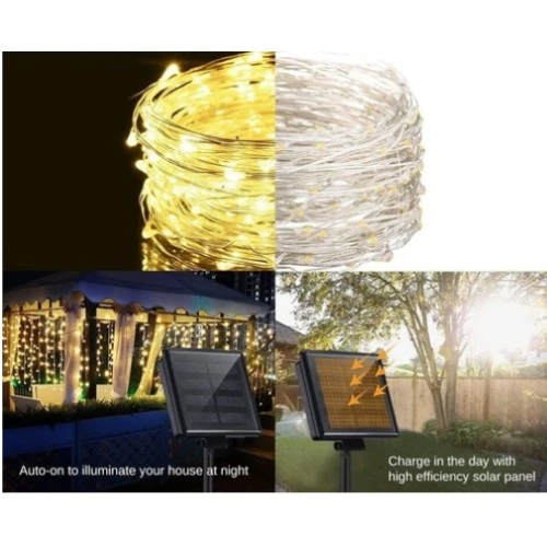 SOLAR Peri Led 20m 200 Led Gün Işığı ürün görseli 1