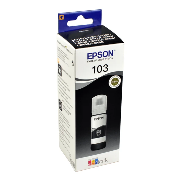Epson Mürekkep Orj. T103 Black 65ml - 2
