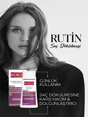 Bioblas Saç Dökülmesine Karşı Hacim Şampuanı Collagen Keratin 360 ml 1 adet - 2