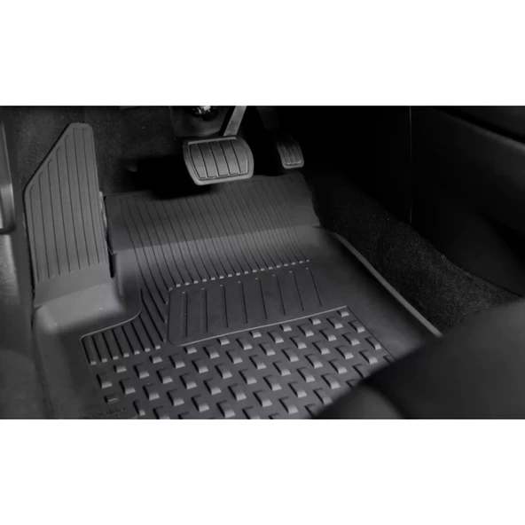 Sahler Peugeot 2008 2019+ Uyumlu 4.5d Premium Havuzlu Paspas ve Liner Marka 3D ALT Bagaj Havuzu - Resim 6