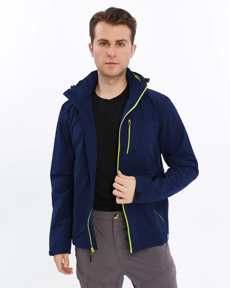 Mapamyumco Windbreaker Erkek Ceket-LACİVERT - 10