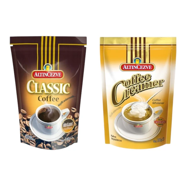 Altıncezve Klasik Hazır Kahve 100 Gr X Kahve Kreması 200 G