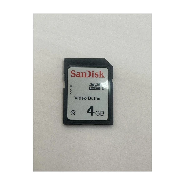 Sandisk 4 GB Sdhc Hafıza Kartı Video Buffer Class 10 - 2