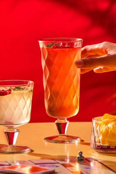 Paşabahçe 440492 Leafy Kokteyl Kadehi 445cc 4 Lü ürün görseli 1