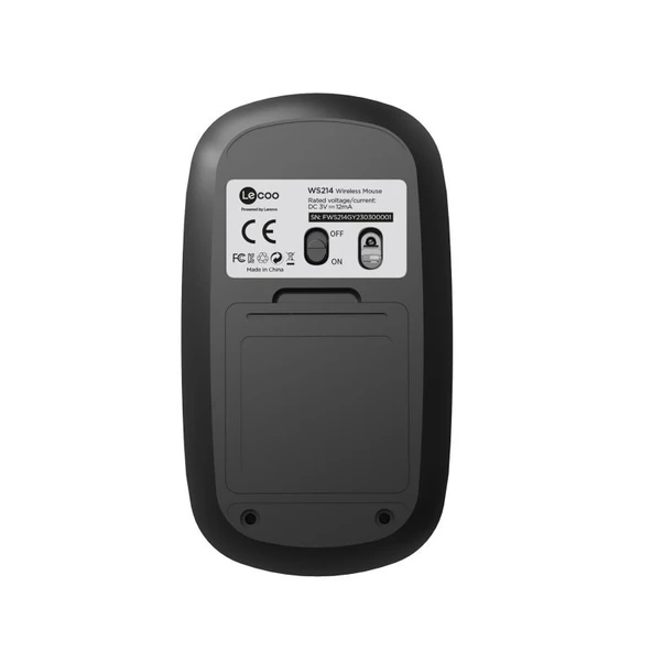 Lenovo Lecoo WS214 Kablosuz Mouse Gri - 6