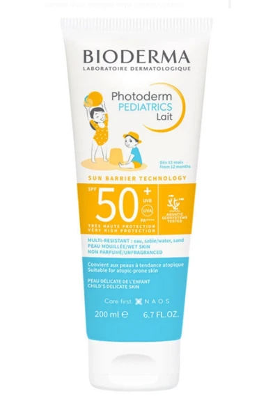 Bioderma Photoderm Pediatrics Lait SPF50+ 200 ml