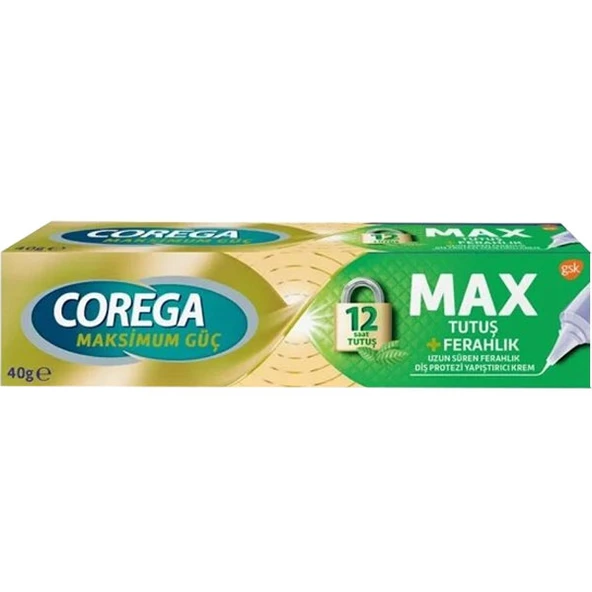 Corega Maksimum Güç Tutuş Ferahlığı 40 gr