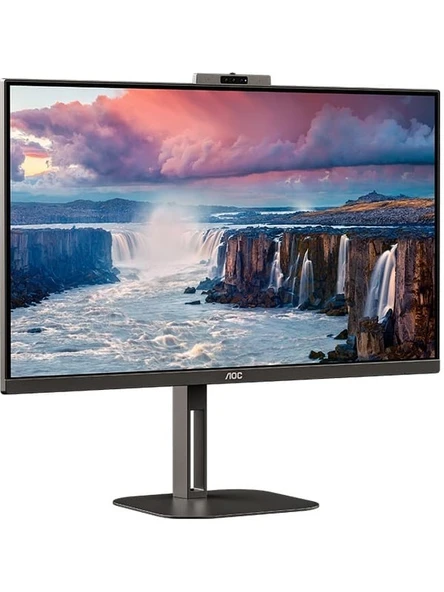AOC 27" Q27V5CW/BK 75Hz 1ms HDMI DP Type-C Pivot IPS Monitör - 2