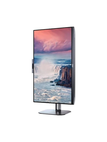 AOC 23.8" 24V5CW/BK 1ms 75HZ HDMI DP Type-C FreeSync IPS FHD Pivot Monitör - 4