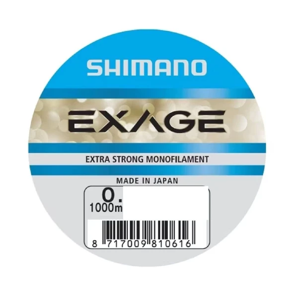 Shimano Exage 1000m 0.405mm Steel Grey Monoflament Misina ürün görseli