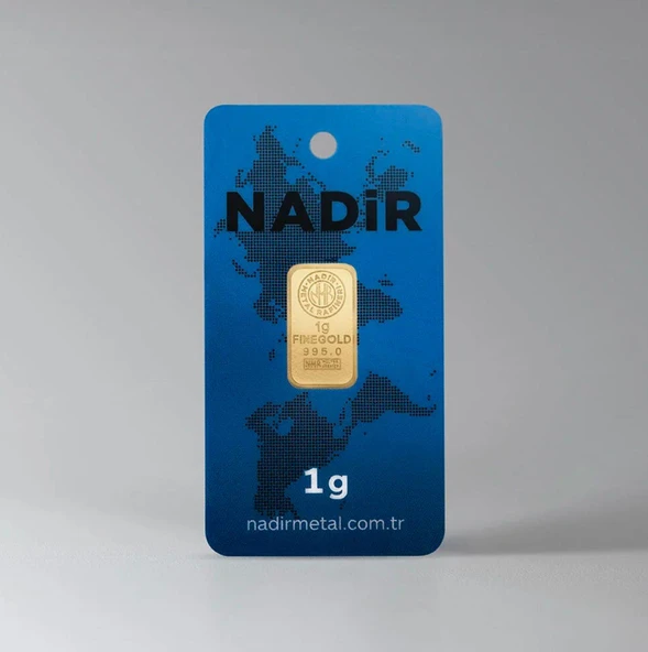 24 Ayar 1 Gram Külçe Altın