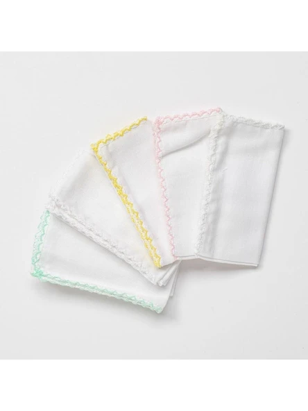 Bebek Ağiz Mendili 5 Parça 25x25cm Basic AC24447 - 2