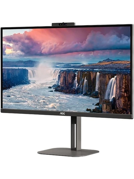 AOC 27" Q27V5CW/BK 75Hz 1ms HDMI DP Type-C Pivot IPS Monitör - 3