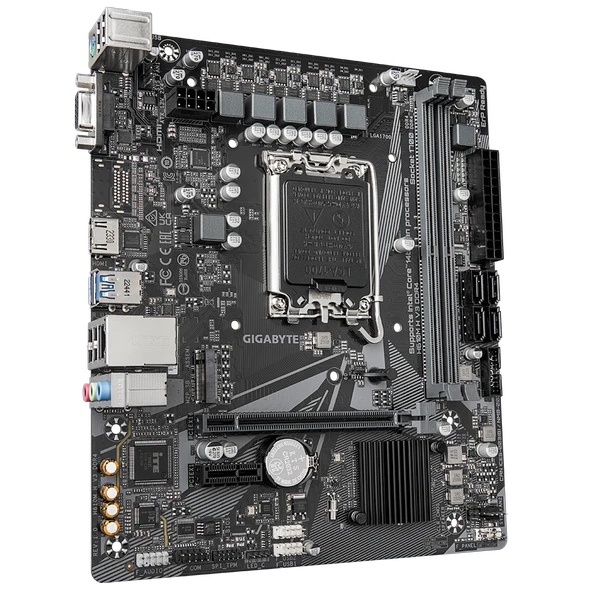 Gigabyte H610M H V3 DDR4 1700P MATX Anakart - 3