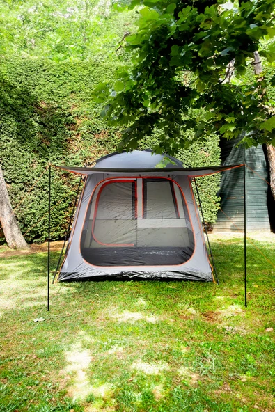 North Pacific Aile Tipi Kamp  Çadırı 6 Kişilik Suya ve Yırtılmaya Dayanaklı Kumaş - Resim 6