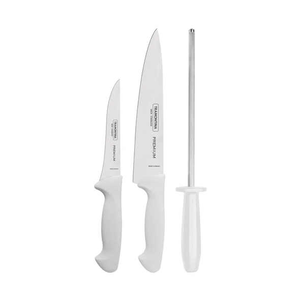 Tramontina 24499/812 3lü Bıçak+masat Seti (blisterli) - 2