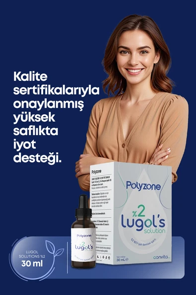 LUGOL'S SOLUTION %2 30 ML POLYZONE ürün görseli 1