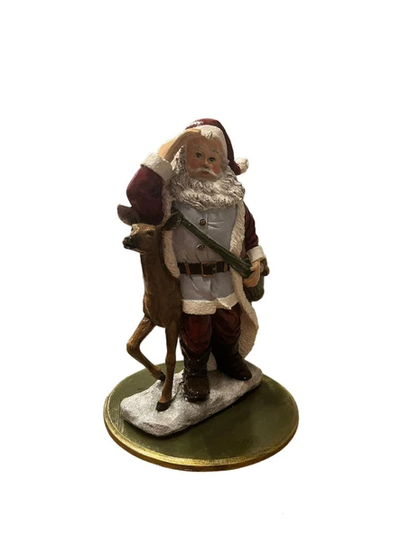 Polyester Noel Baba ve Geyiği