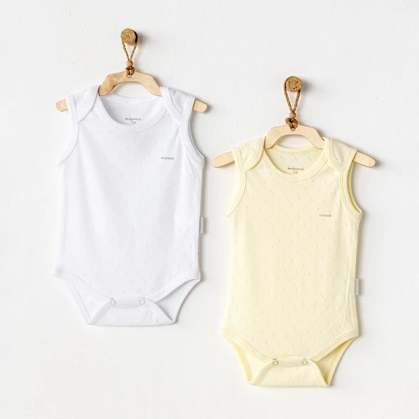 Erkek Bebek Body 2 Parça Basic AC25553 - 12