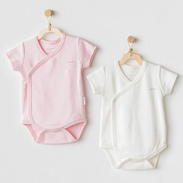 Kız Bebek Zıbın Body 2 Parça AC25643 - Resim 6