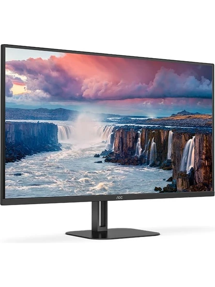 AOC 31.5" Q32V5CE/BK 75Hz 1ms 2K Freesync Pivot QHD VA Monitör - 2