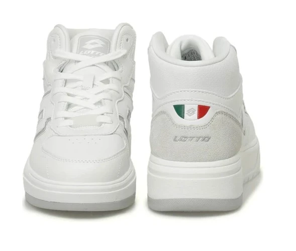 Lotto Dacota Hıgh 4pr Beyaz Erkek High Sneaker 101879740 - Resim 5