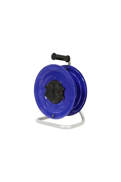BEMİS METAL BOŞ MAKARA 50MT KAPASİTELİ (1X16A 4AD)