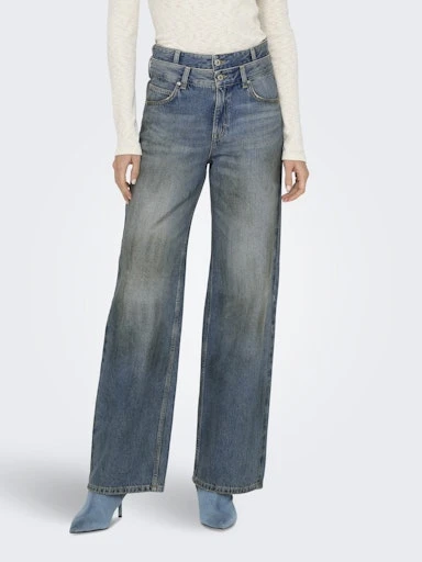 Only Kadın Onlesme-Hope Mavi Jeans Pantolon 15347683M - 3