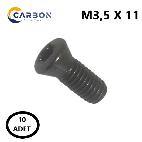 M3,5 X 11 TORX CİVATA KATER CİVATASI ORJİNAL CİVATA ( 10 ADET )