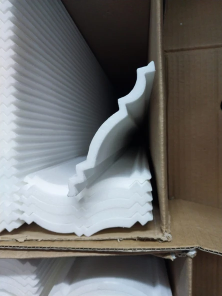 Strafor Köpük Kartonpiyer 10 adet 20 mtül 1 cm x12,5 cmx2 mt - 2