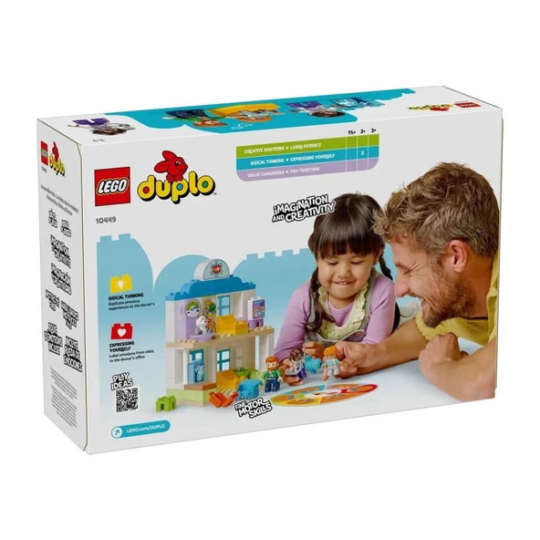Nessiworld 10449 Lego Duplo İlk Doktor Ziyareti 65 parça +2aş - Resim 4
