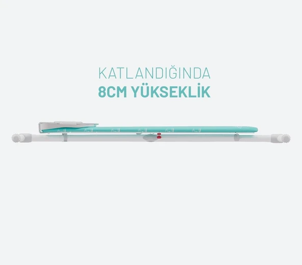 GAZZELLA SM/GZM 900-E SQUAD EV TİPİ ÜTÜ MASASI KOL ÜTÜLEME - 6