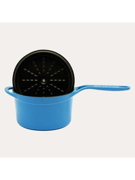 Pot Art, Sos Tenceresi, 18 Cm, Parlak Mavi - 4