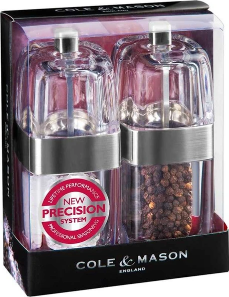 Cole - Mason H57478p Seville 140mm Tuz-biber Değirmen Seti
