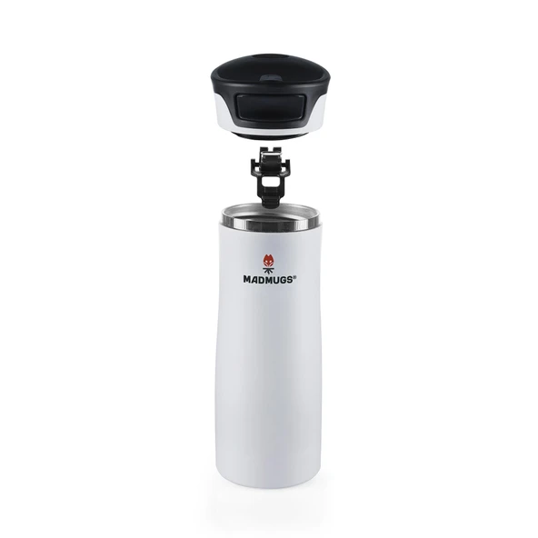 MADMUGS Travel Mug Termos Bardak 0,47lt-Beyaz - 3